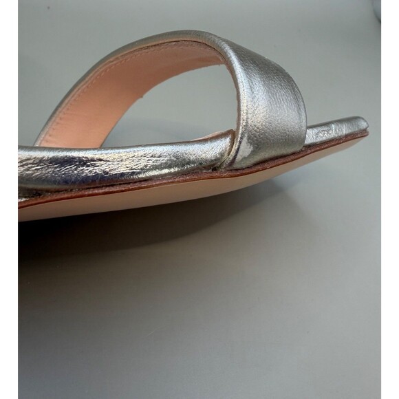 AGL Mimi Leather Ankle Strap Sandy Wedge Heels Sandals Size 8 EU 38 D689001 - Picture 6 of 8